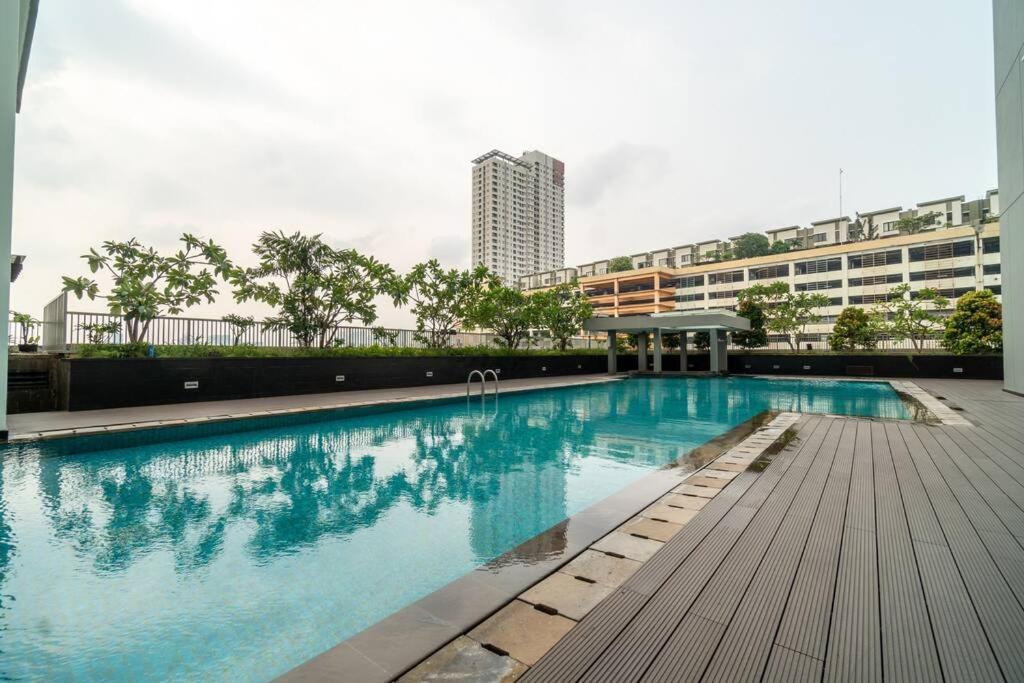 Modern & Comfy Studio In Central Jakarta, Scbd Kültér fotó